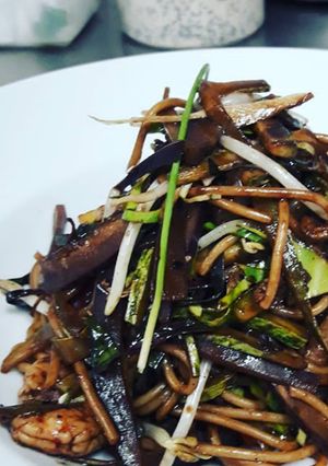 Una foto de Chow Mein de Vegetales