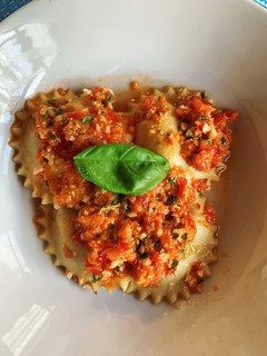 Foto di Girasoli alle melanzane con pesto alla trapanese