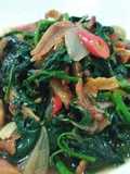 Tumis Daun Lumai