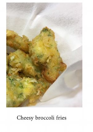 Foto resep Cheesy broccoli fries - mpasi 12m