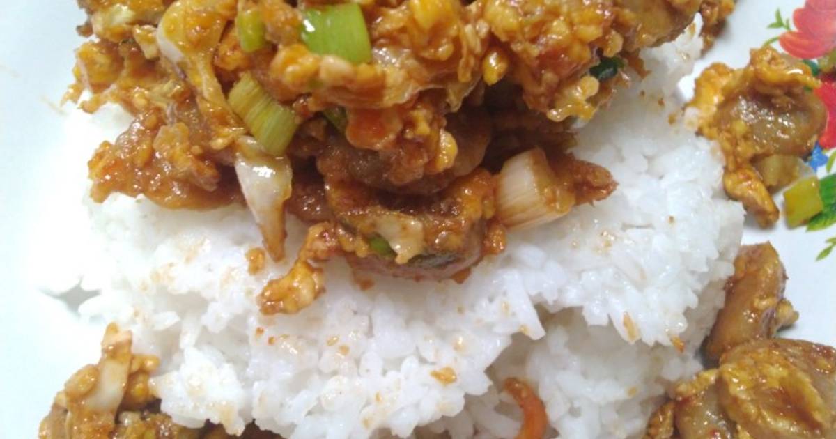 Resep Telur Orak Arik Teriyaki Oleh Ayaio - Cookpad