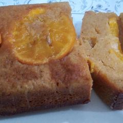 A picture of Orange Loaf cake.