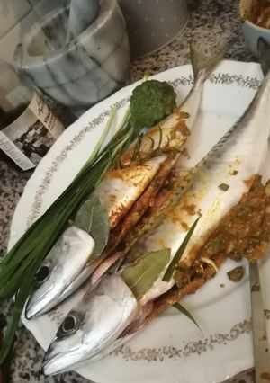 Une photo de Marinade de maquereau a la djamicoo