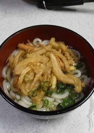 A picture of Tempura Udon.