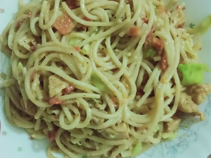 Easy Steps to Make Creamy chicken chow mein the Perfect So Delicious