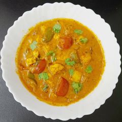 A picture of Kadhai Paneer.