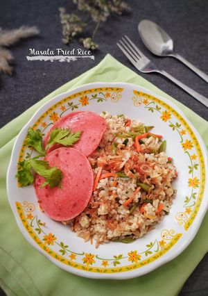 Foto resep 🇮🇳Masala Fried Rice🇮🇳