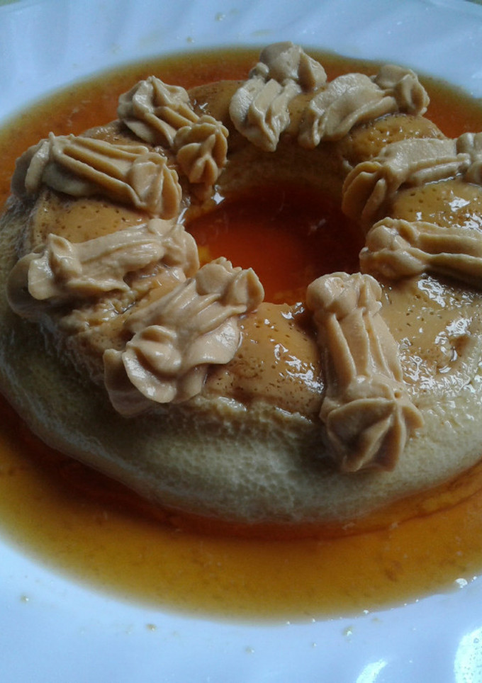 Una foto de Flan casero y económico de mi abuela