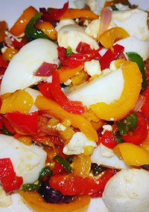 A picture of Egg salad.