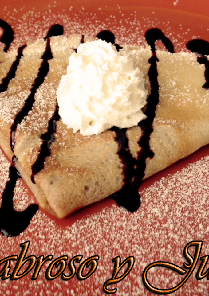 Una foto de Crepes dulces
