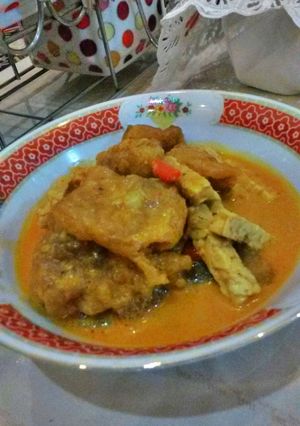Foto resep Gulai krecek ala calon mama