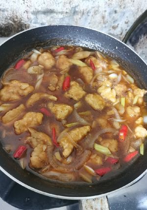 Foto resep Ayam lada hitam