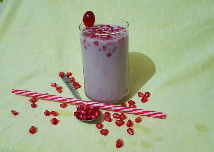 How to Make Pomegranate smoothie