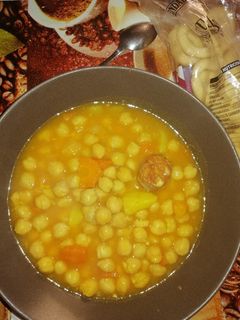 Una foto de Potaje de garbanzos