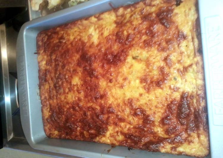 Recipe of Homemade Green Chili Cornbread Casserole