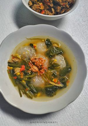Foto resep 54. Kapurung Kuah Ikan Cakalang