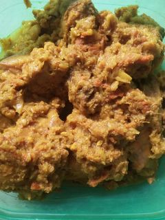 Foto resep Ayam ungkep bumbu lengkuas