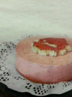 Una foto de Queque de frutillas