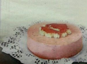 Una foto de Queque de frutillas