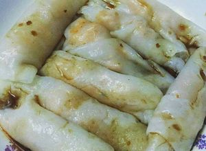 Hình của món Bánh cuốn Tôm Dim-Sum.