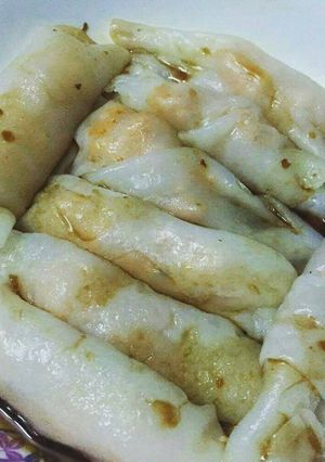 Hình của món Bánh cuốn Tôm Dim-Sum.