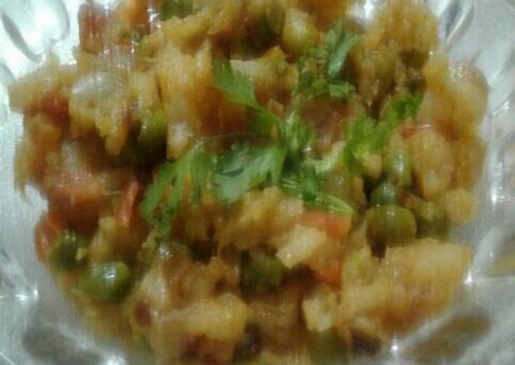 Recipe of Award-winning Shalgam matar ki sabji