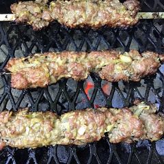 A picture of California Farm Koobideh Kebab.