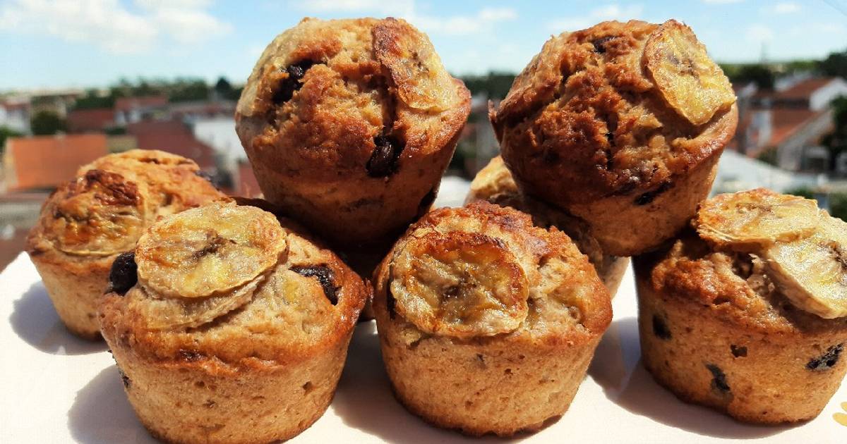 Muffins de banana ¡Muy fáciles y rápidos! ? Receta de Norali - Cookpad