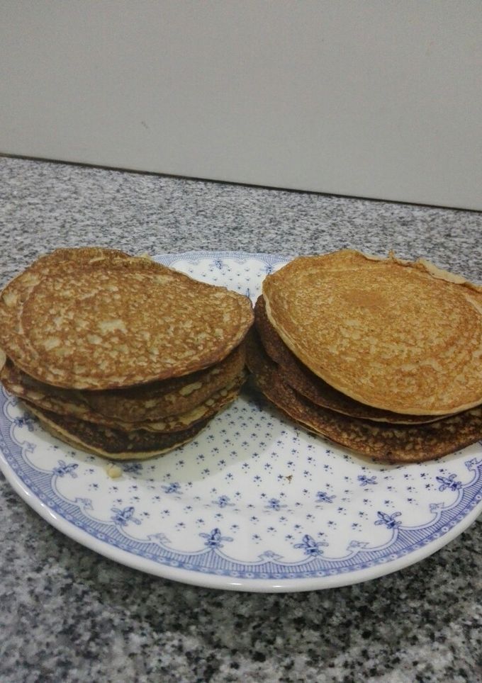 Una foto de Panqueques de avena y banana🍌🍌