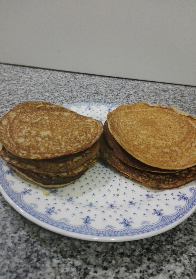 Una foto de Panqueques de avena y banana🍌🍌
