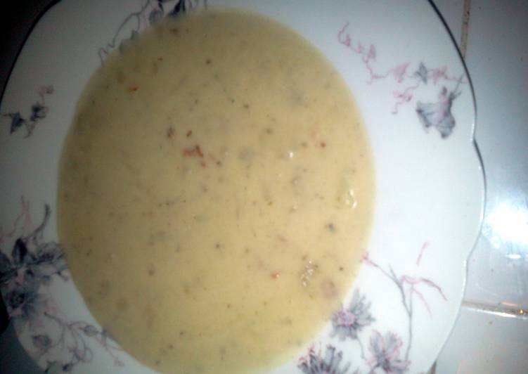 Recipe of Homemade Golden Potato Soup