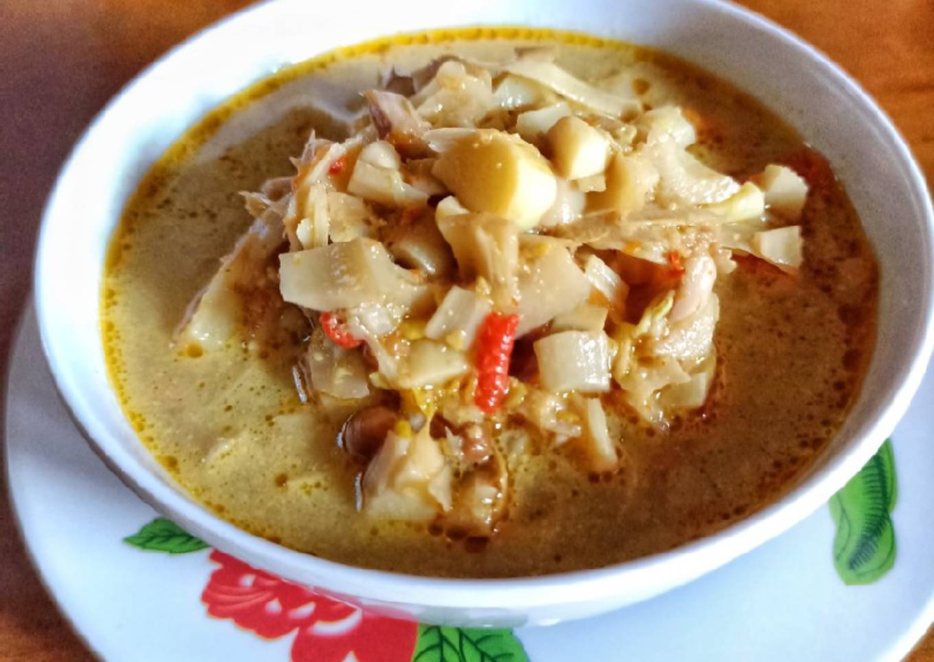 Jangan Tewel (Sayur Lodeh Gori)