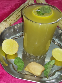 Ginger 🍋 sugarcane drinks செய்முறை முக்கிய புகைப்படம்