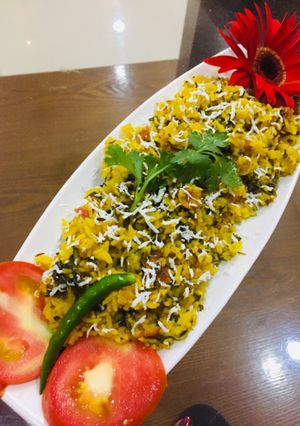 A picture of Fenugreek (Methi)pulao.