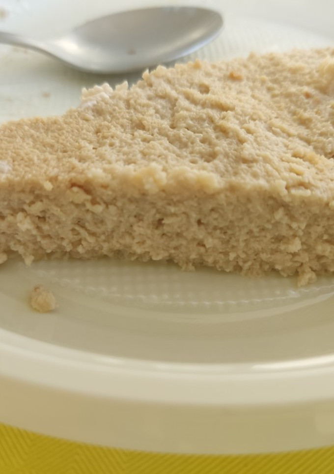 Una foto de Pastel castaña y queso