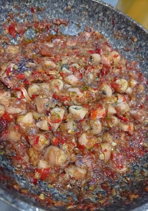 Foto resep Cumi Asin Chili Padi