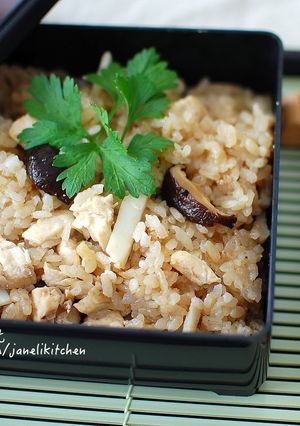 黑麥汁雞肉炊飯[電鍋/電子鍋料理] 的食譜成品照片