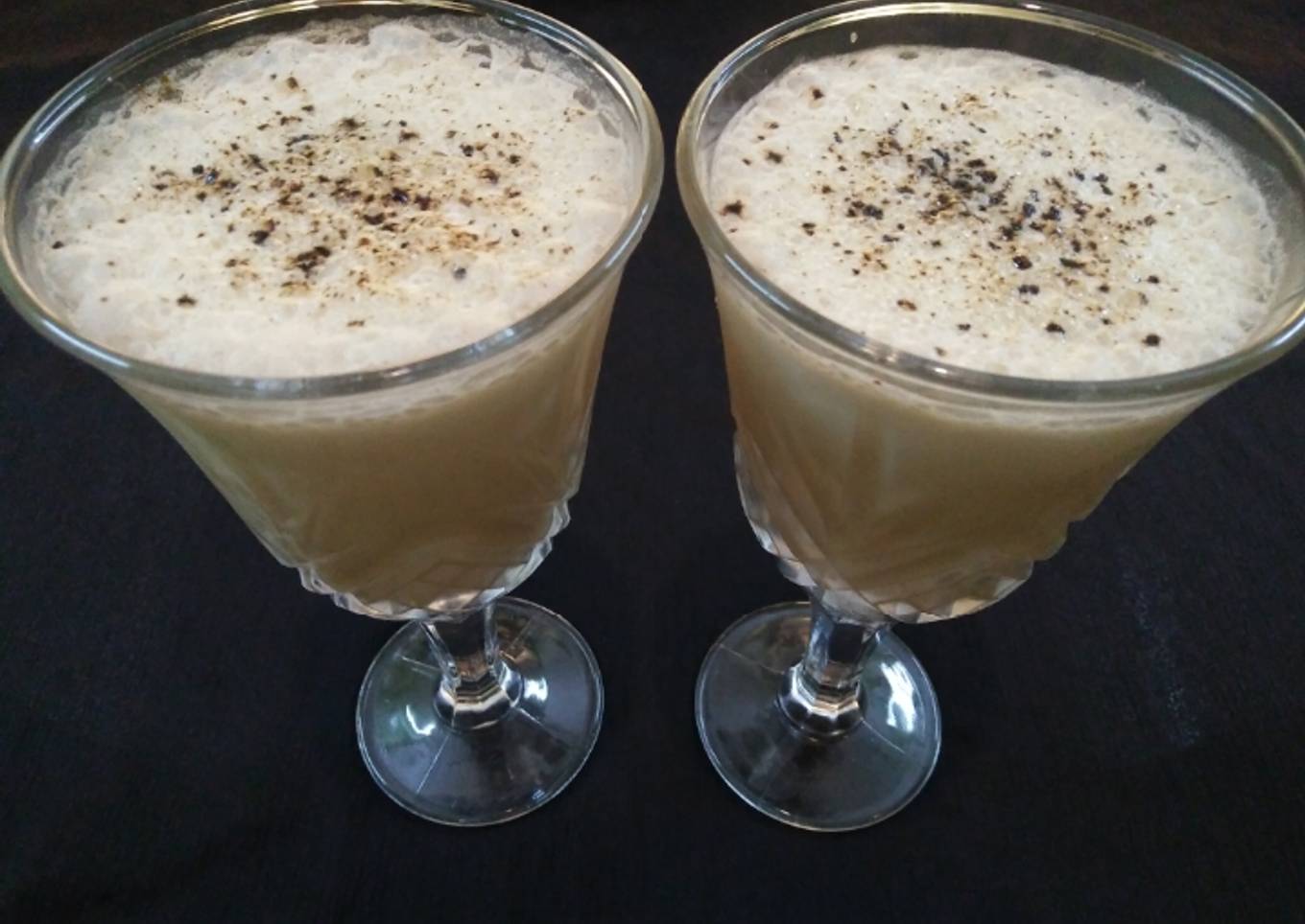 Horlicks+Banana Smoothie