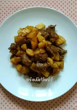 Foto resep Daging+kentang kecap