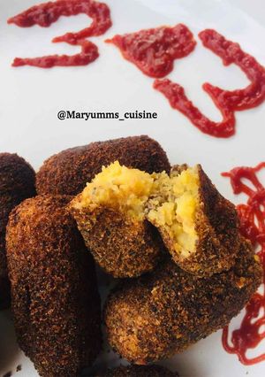 A picture of Potatoe nuggets by maryumms _cuisine.