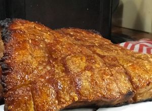 Una foto de Panceta fresca al horno