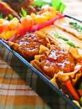 Bento-Style Teriyaki Meatball-Style Shumai