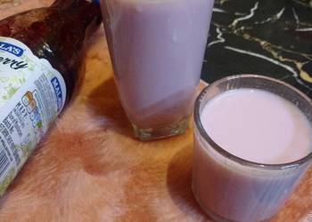How to Recipe Appetizing Mulberry milkshake
