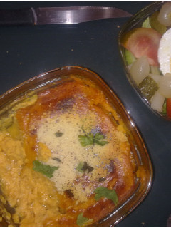 Una foto de Calabaza gratinada I