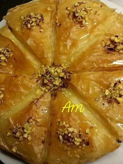 صورة لوصفة جلاش بالكريمة والمكسرات