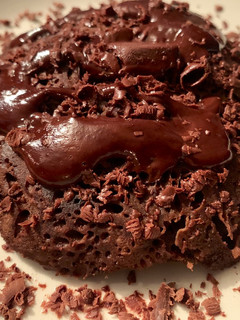 Una foto de Brownie de Café Fitness en microondas
