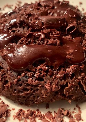 Una foto de Brownie de Café Fitness en microondas
