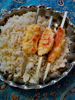 عکسی از دستور کوبیده مرغ تابه ای
