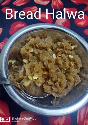 A picture of Bread halwa#chefdeena.
