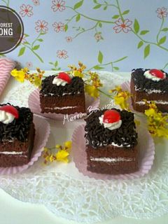 Foto resep Blackforest Potong